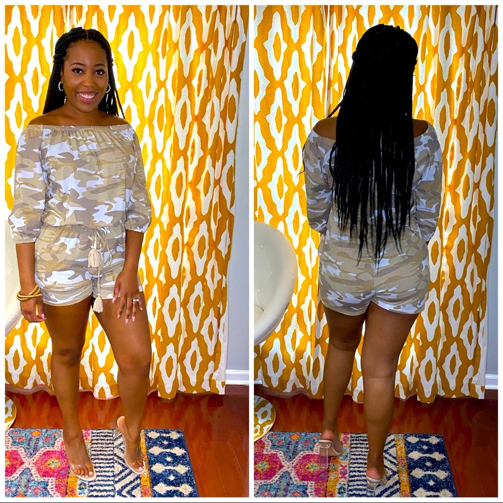 Camo romper
